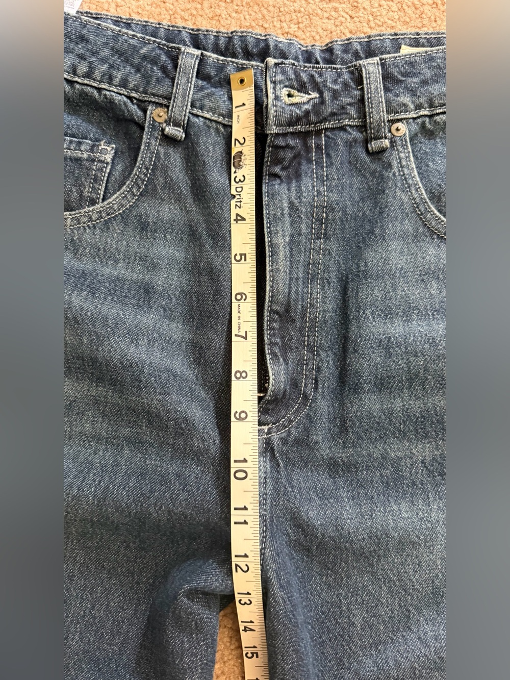 Rag&Bone Chase High-Rise Barrel Jeans ~ Grafton Wash ~ NWT - Picture 10 of 11